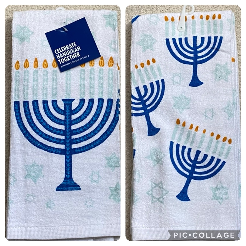 Hanukkah Hand Towels